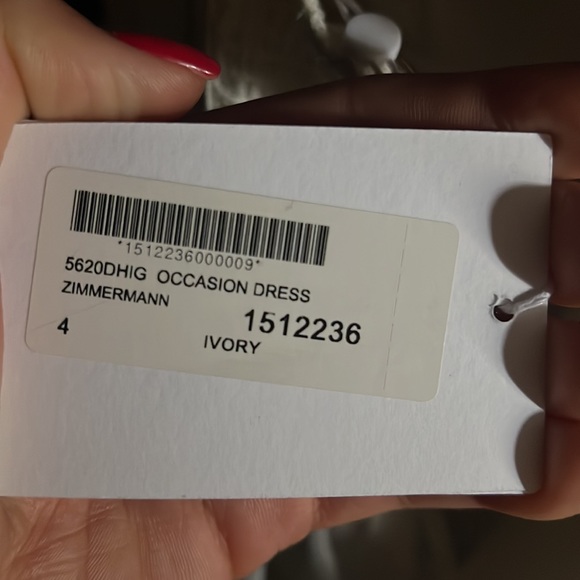 ZIMMERMANN The High Tide Embroidered Mini in Ivory - Picture 4 of 7